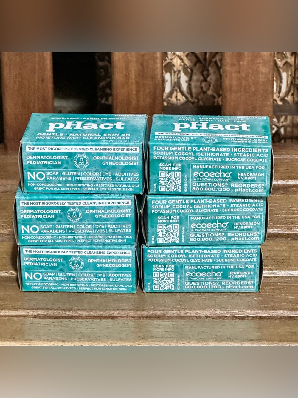 ANDREW LESSMAN pHact Moisture-Rich Soap-Fragrance Free Cleansing Bar-6pks 4.25oz - Picture 4 of 12